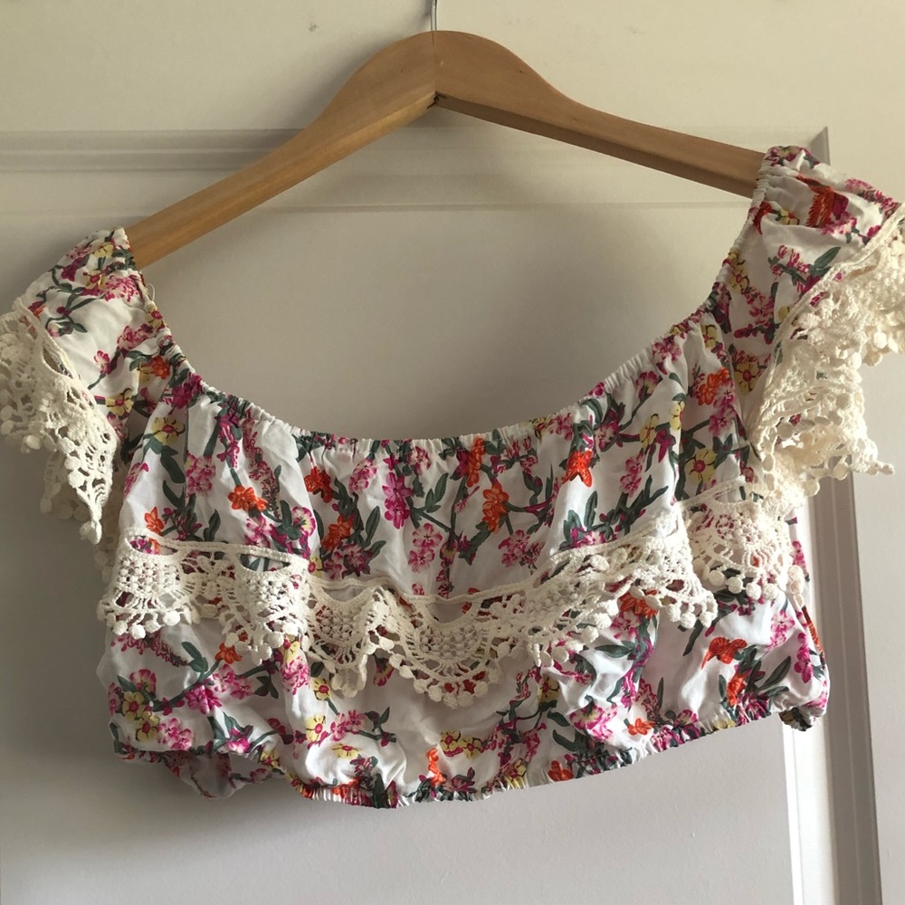 Boho crop top